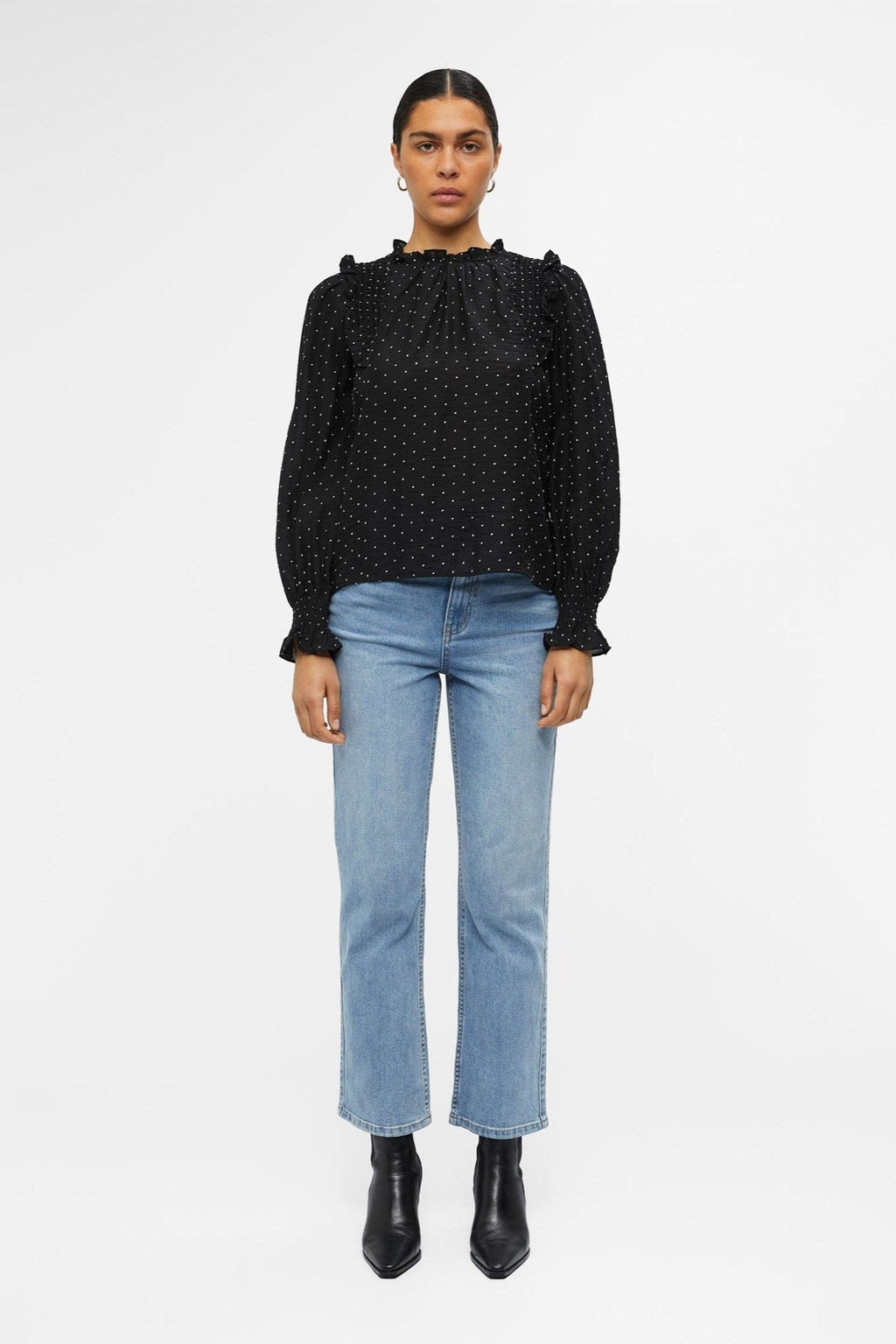 Petri Langærmet Top - Trier