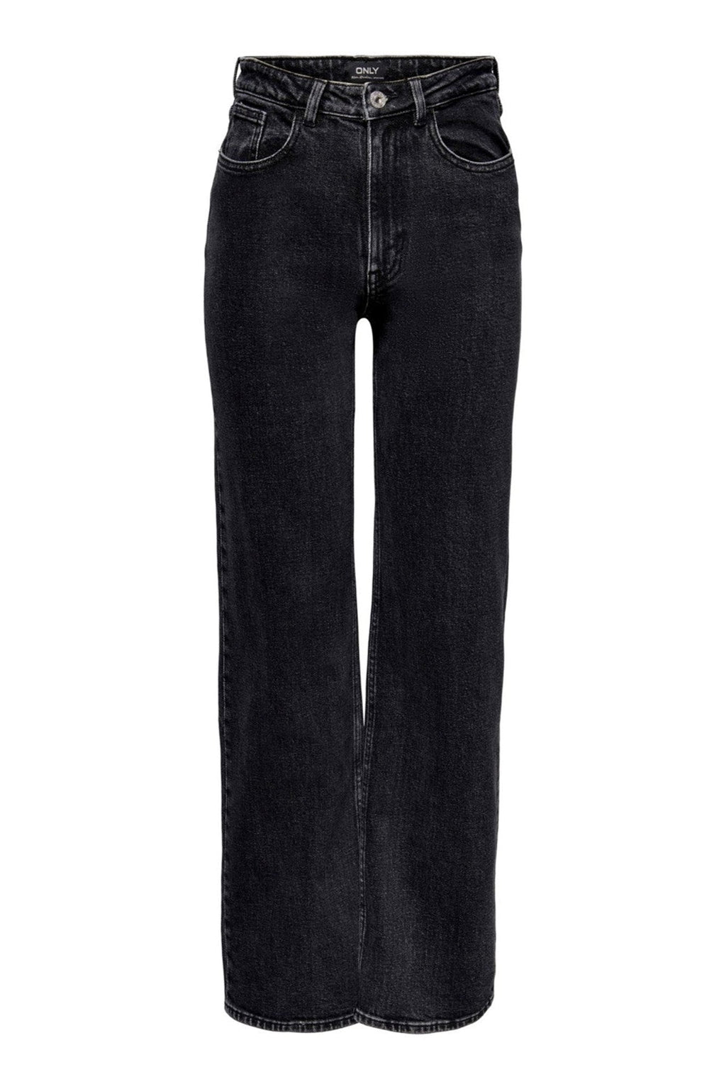 Jean juteux (jambe large) - Denim noir