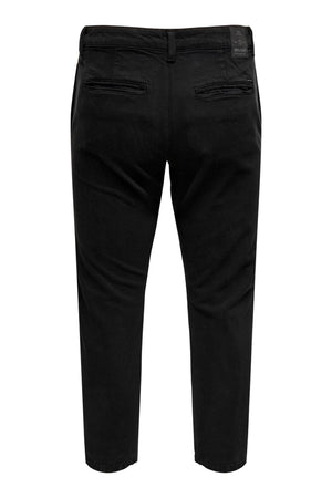 Avi Beam Chino Twill Pants - noir