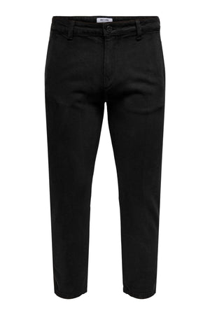 Avi Beam Chino Twill Pants - noir