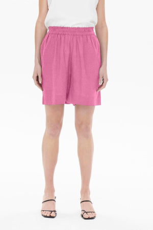Shorts en lin Tokyo - Sachet Pink