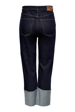 Jeans à taille haute Megan - Bleu en denim