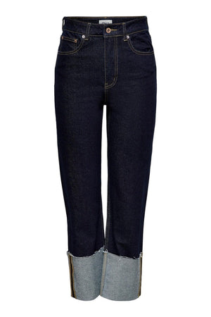 Jeans à taille haute Megan - Bleu en denim