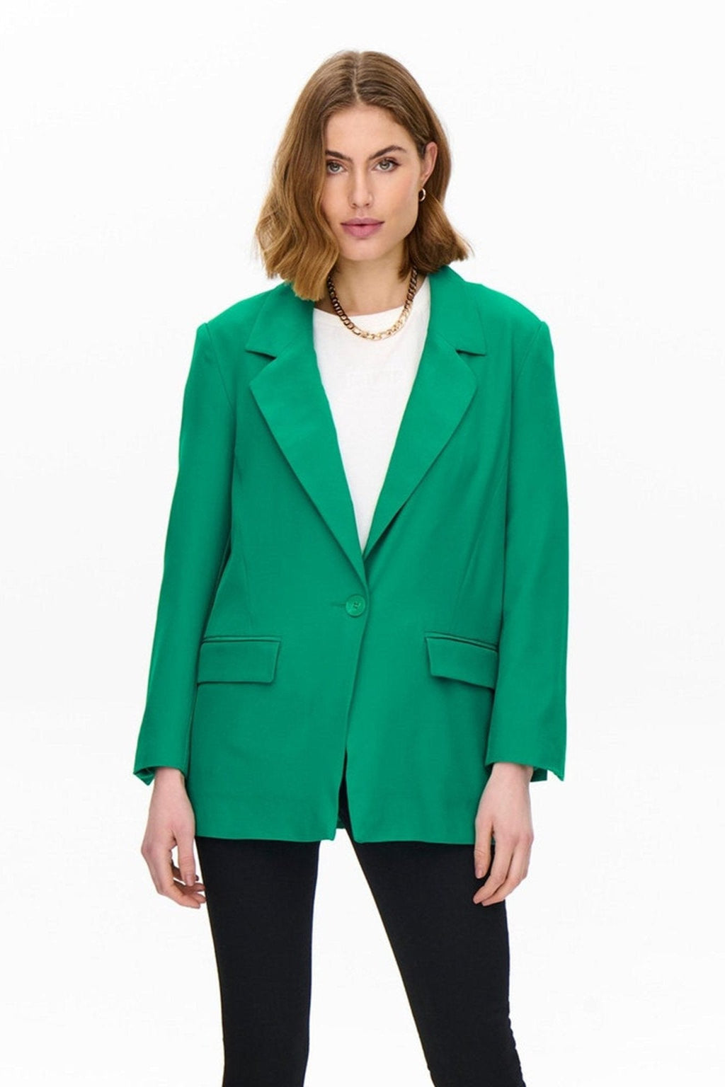 Blazer violet - Green de poivre