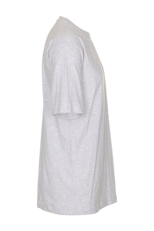 Oversized T-shirt - Light Grey Melange
