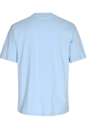 T-shirt surdimensionné - bleu clair (femmes)