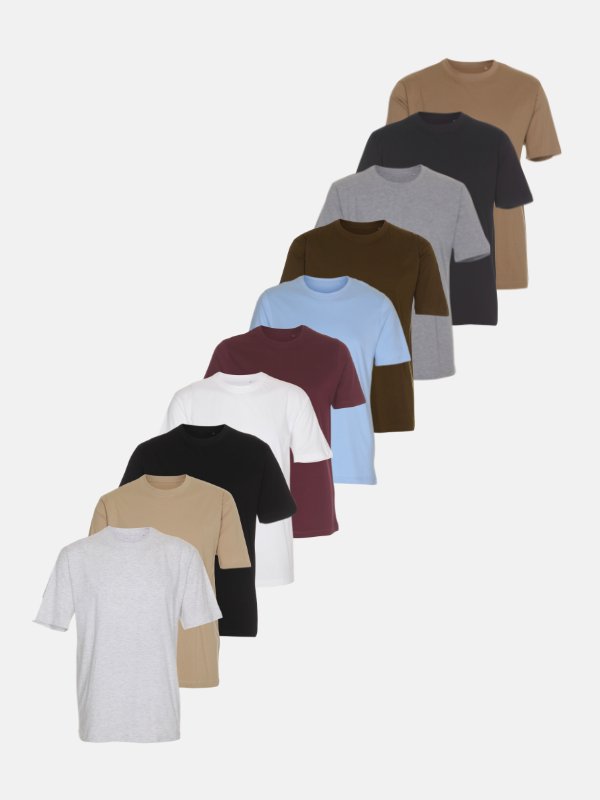 T-shirts surdimensionnés - Offre groupée (9 pièces) (FB)