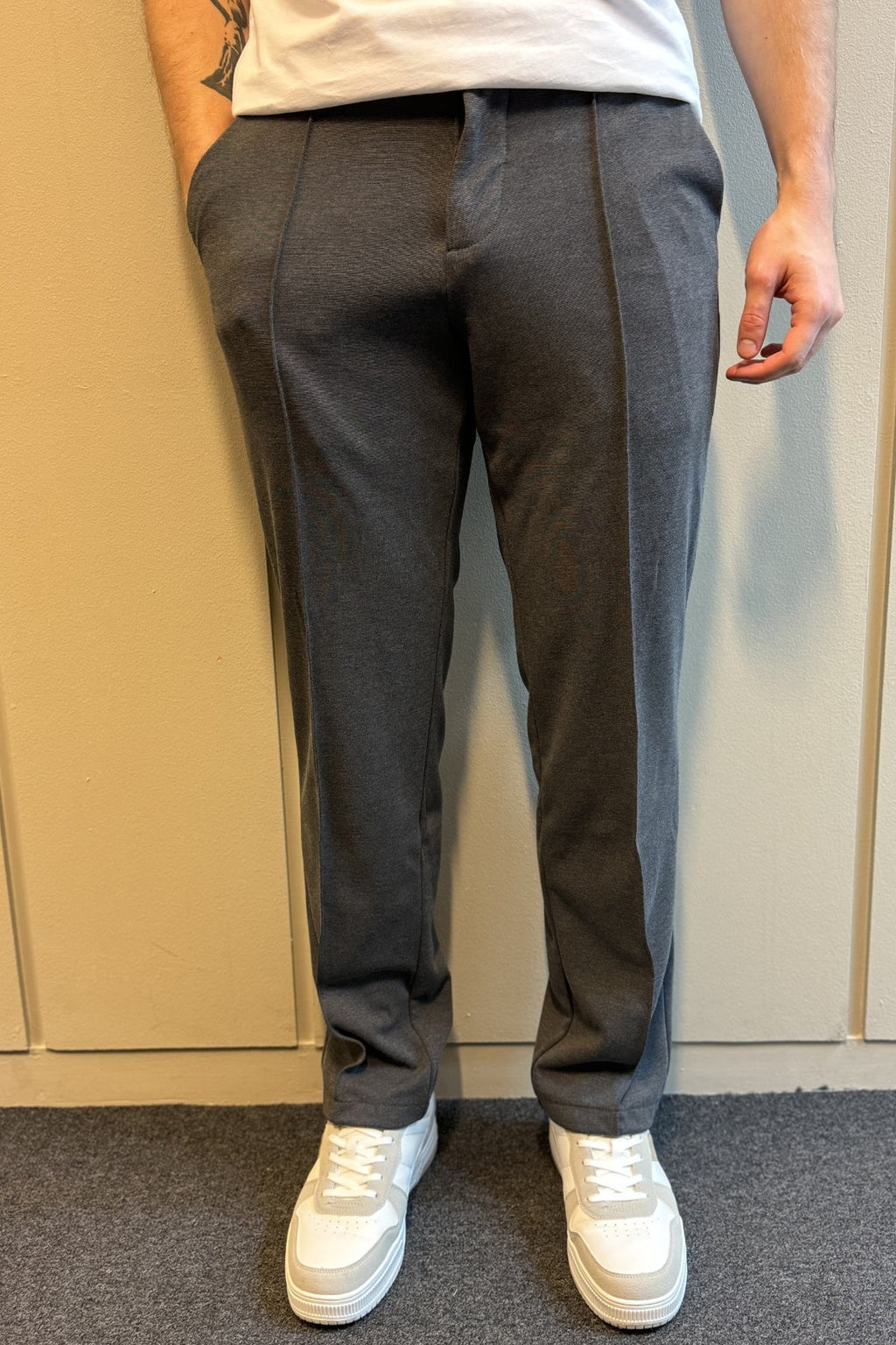 Performance Pants Ajustement lâche - charbon de bois