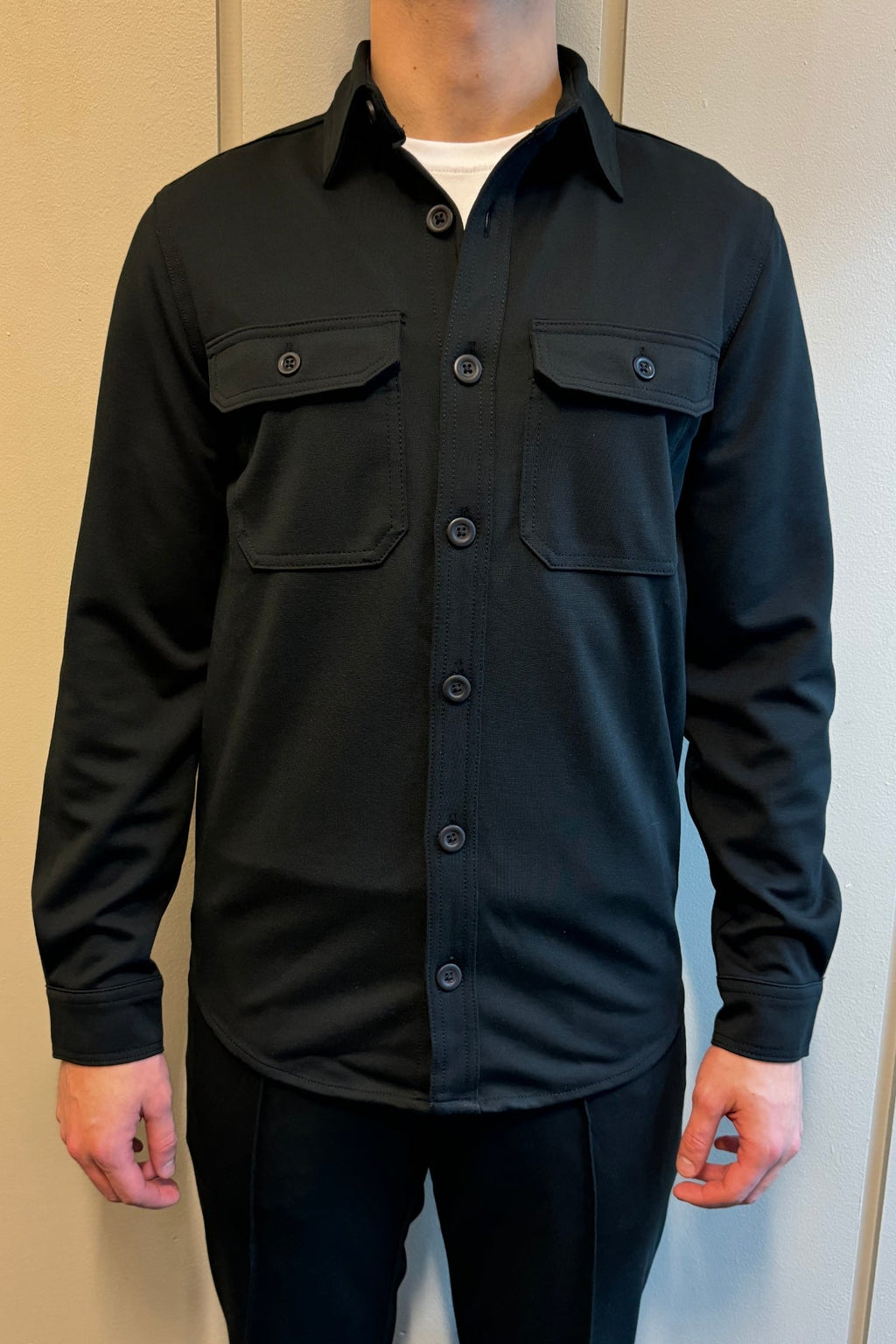 Performance Regular Overshirt - noir