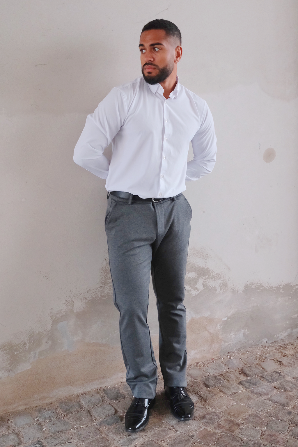 Performance Pants Wide - Gris mélangé