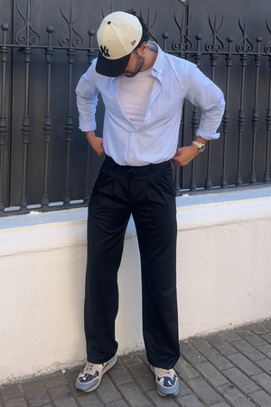 Performance Pants Wide Fit - noir