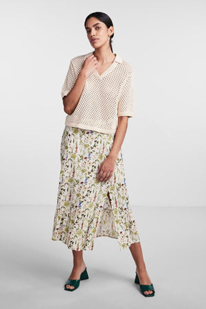 Pola Polo en tricot - fumée blanche