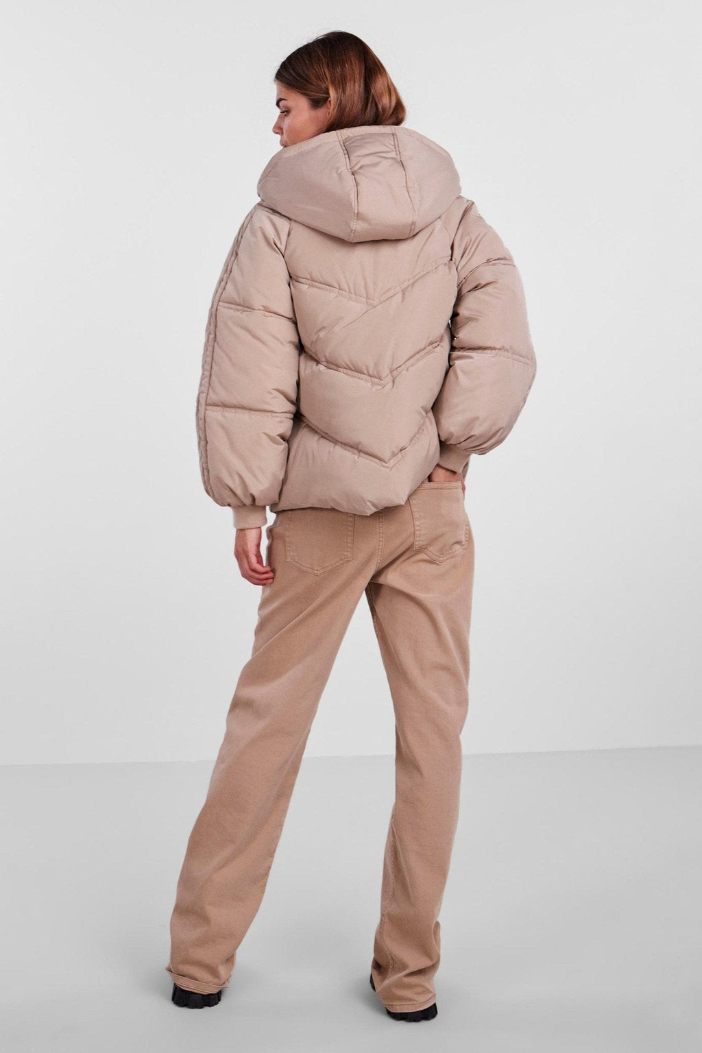 Veste polaire Neli City - Vison argentée