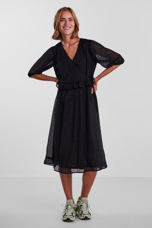 Robe midi Agana - noir