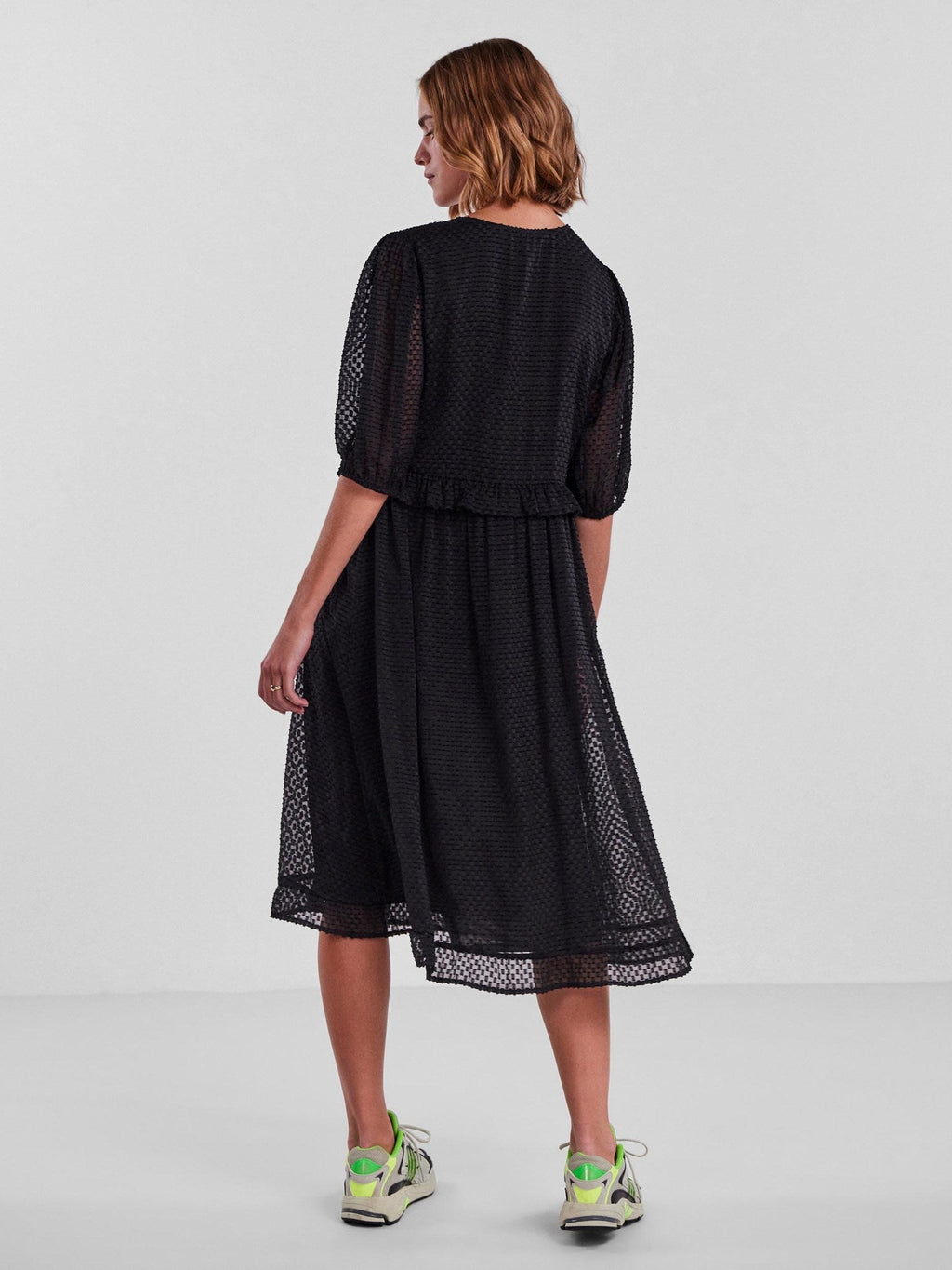 Robe midi Agana - noir