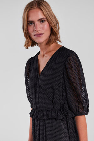 Robe midi Agana - noir