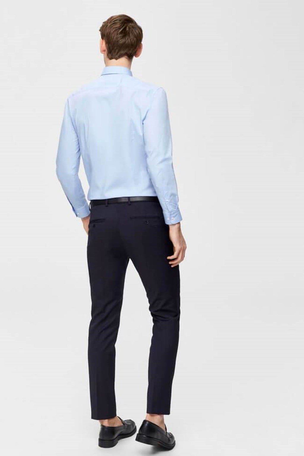 Preston Shirt Slim Fit - bleu clair