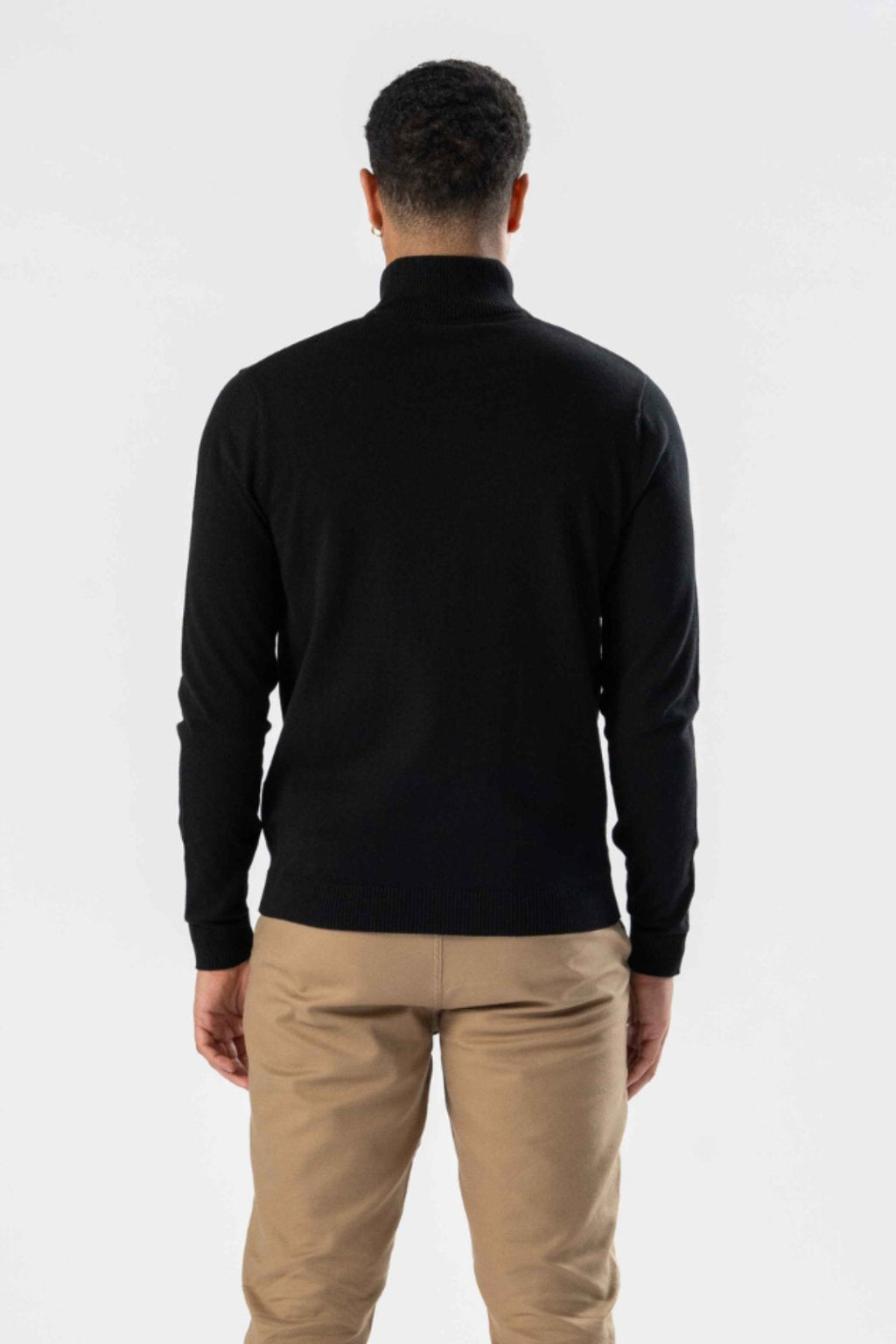 Pullover Half Zip - Noir