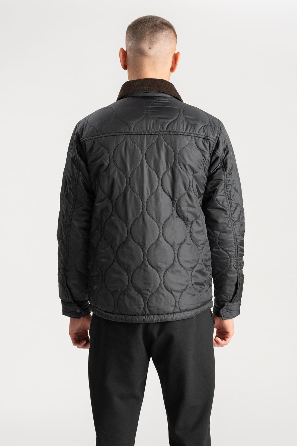 Quilted Jacket - Black