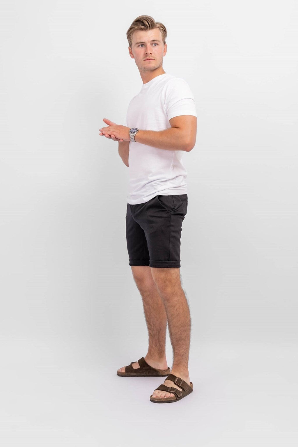 Chino Shorts - Noir