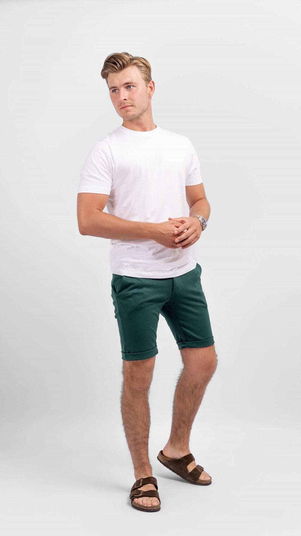 Shorts de performance - Green de bouteille