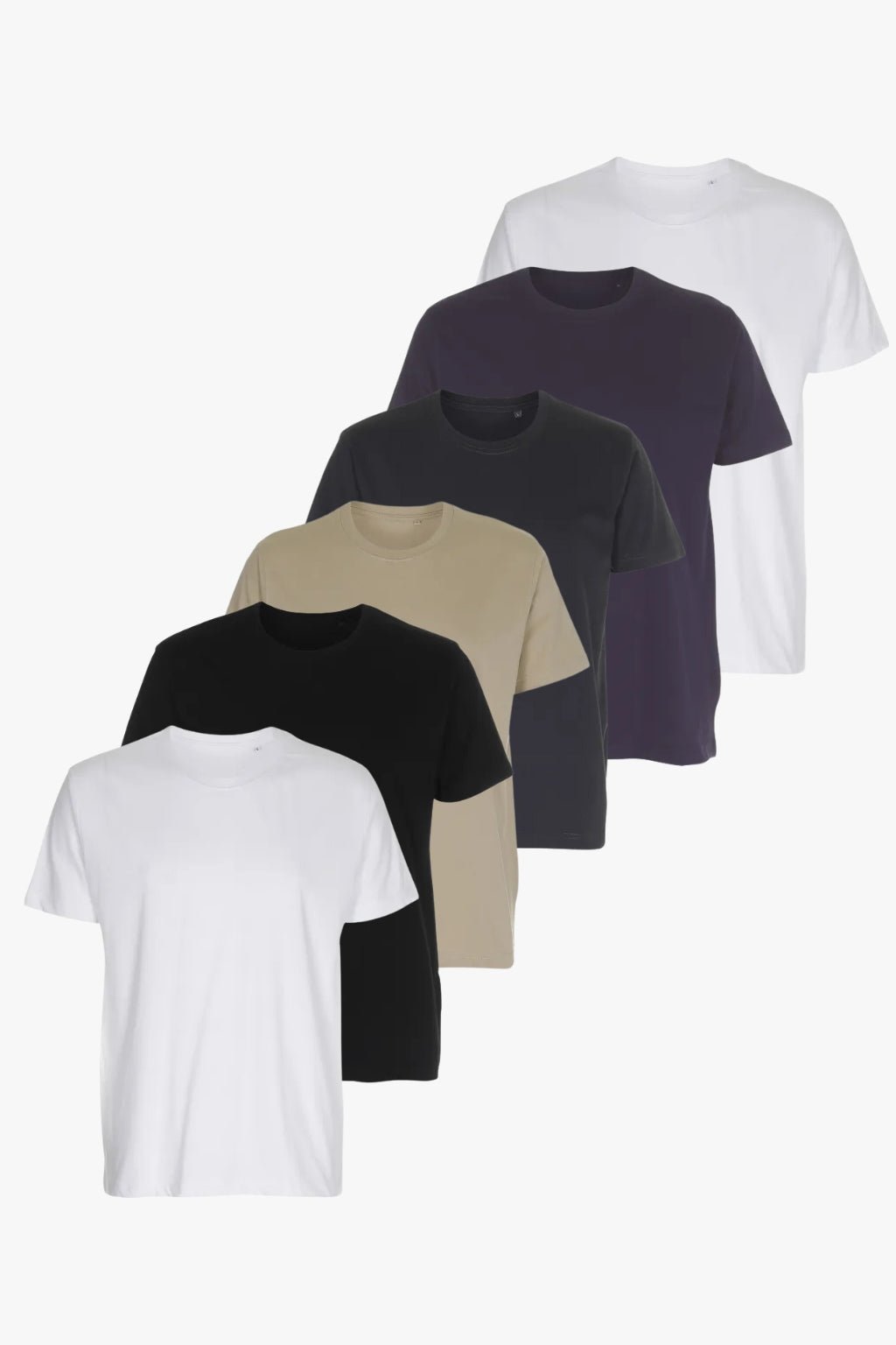 Regular T-Shirt (Men) - Package Deal (6 pcs)