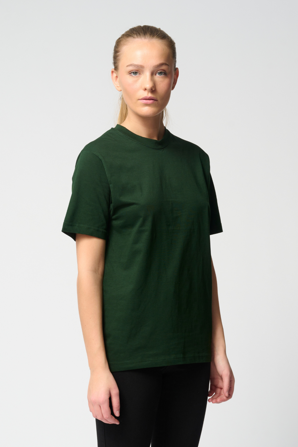 Oversized t-shirt - Bottle Green