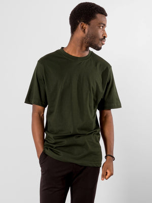 Oversized T-shirt - Dark Green