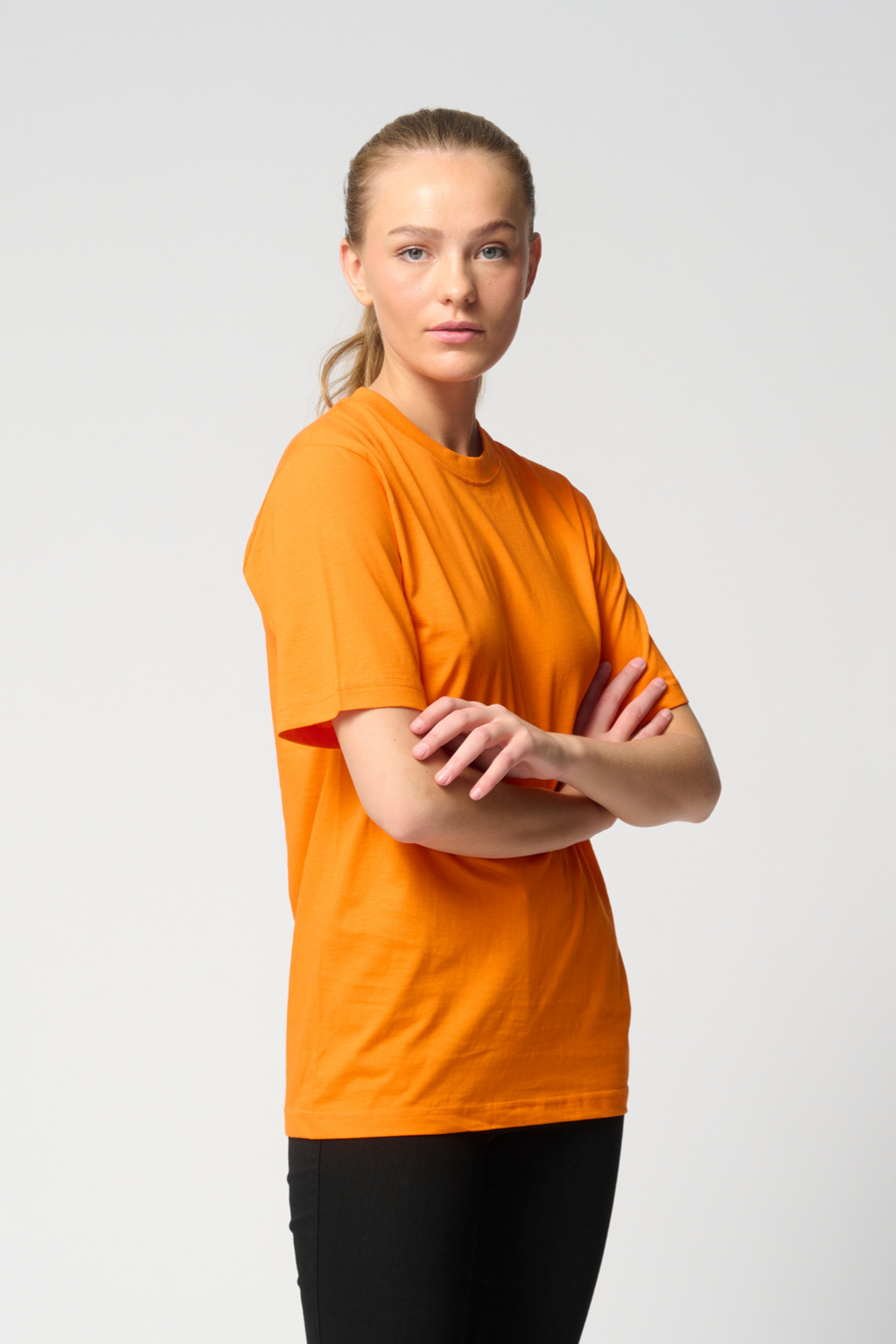 T-shirt surdimensionné - Orange