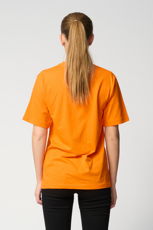 T-shirt surdimensionné - Orange
