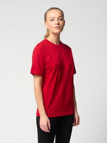 T-shirt surdimensionné - rouge