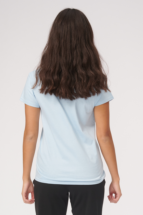 Basic T-shirt - Sky Blue - TeeShoppen - Blå