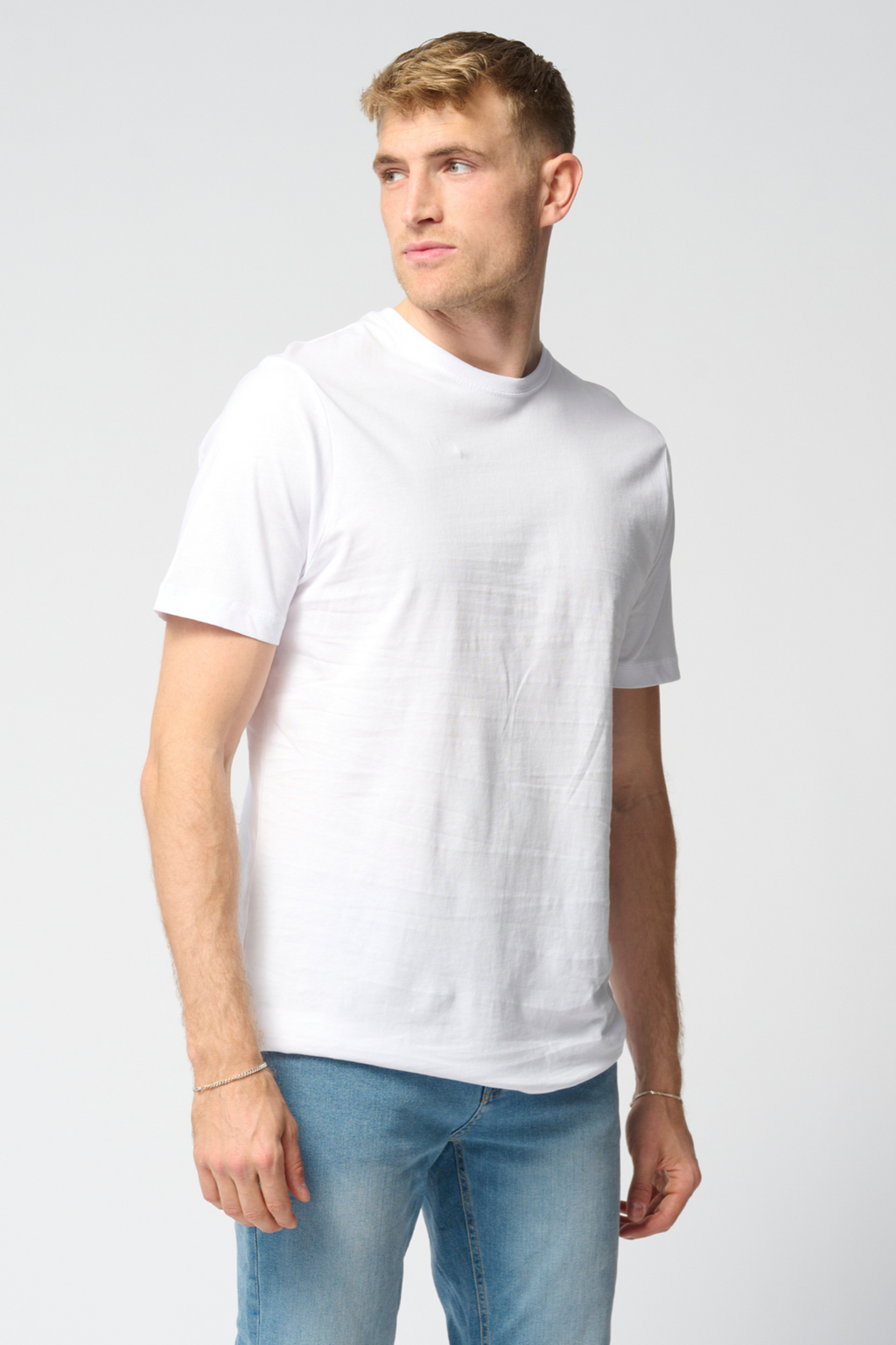 T-shirt de base organique - blanc