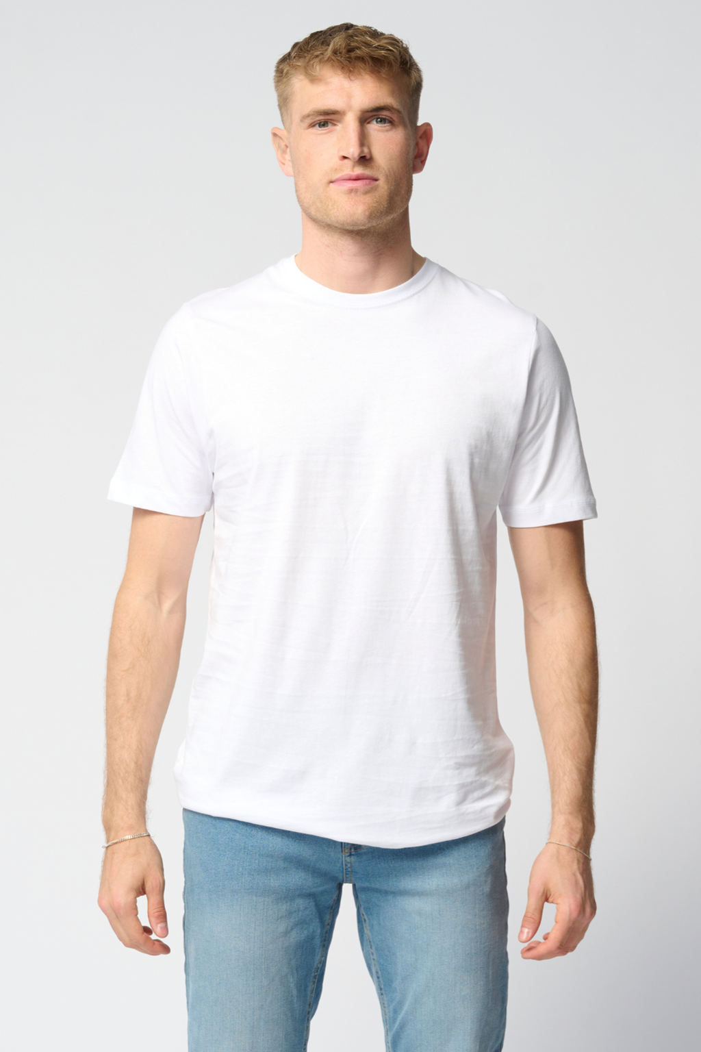 T-shirt de base organique - blanc
