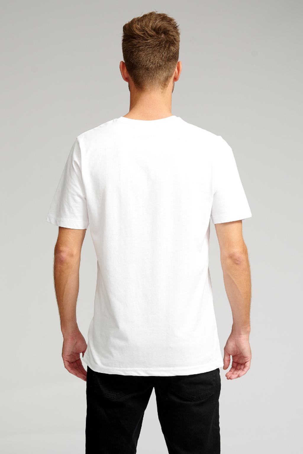 T-shirt de base organique - blanc