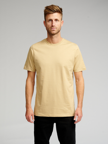 Organic Basic T-shirt - Beige