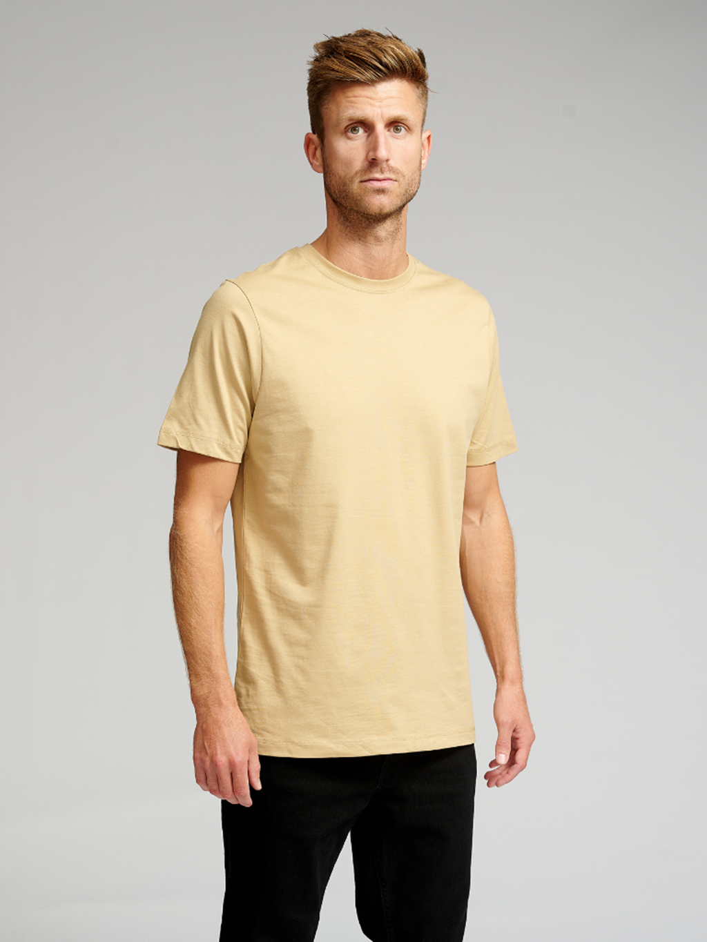 Organic Basic T-shirt - Beige