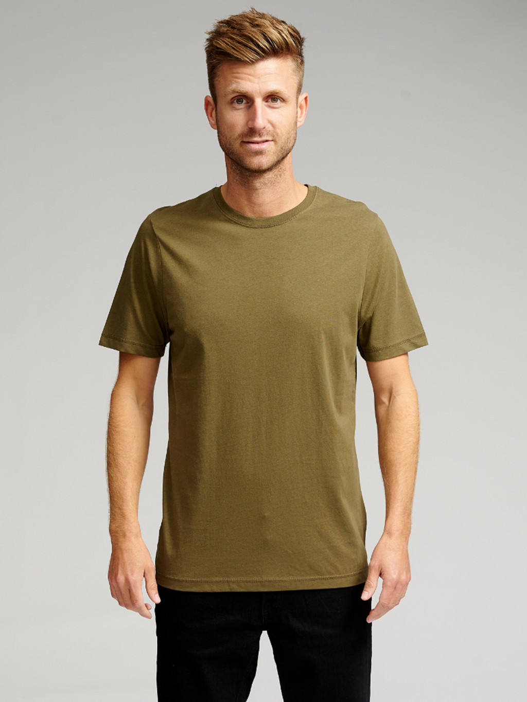 Organic Basic T-shirt - Army