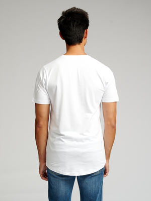 Long T-shirt - White