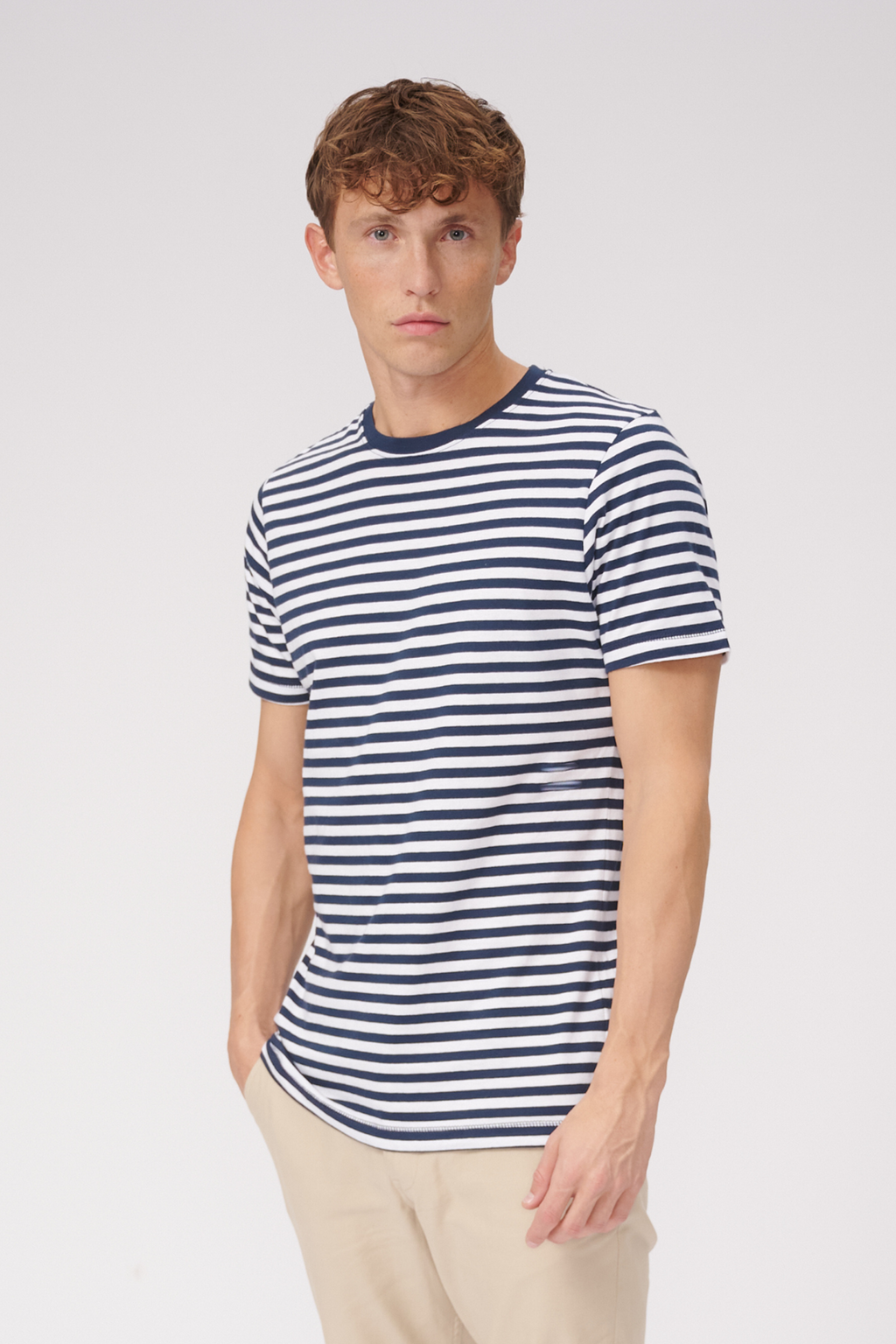 Nørregade Stripe - Navy White