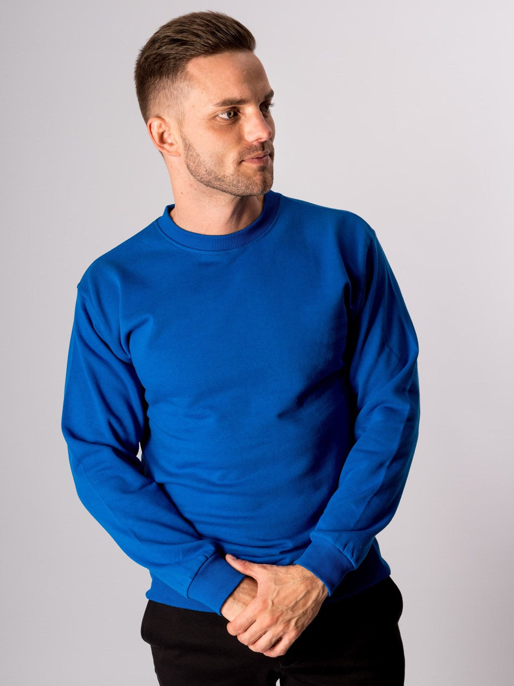 Crewneck de base - bleu suédois