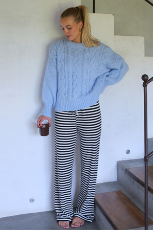 Dépouillé Pants - Bleu