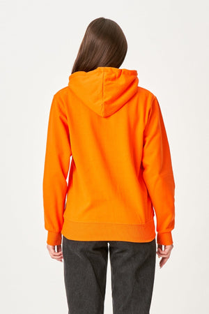 Oversized Sweat à capuche - Orange