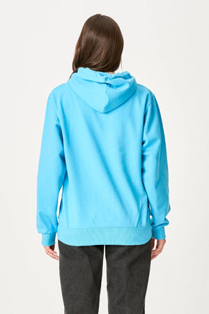 Oversized Hoodie - Turquoise Blue