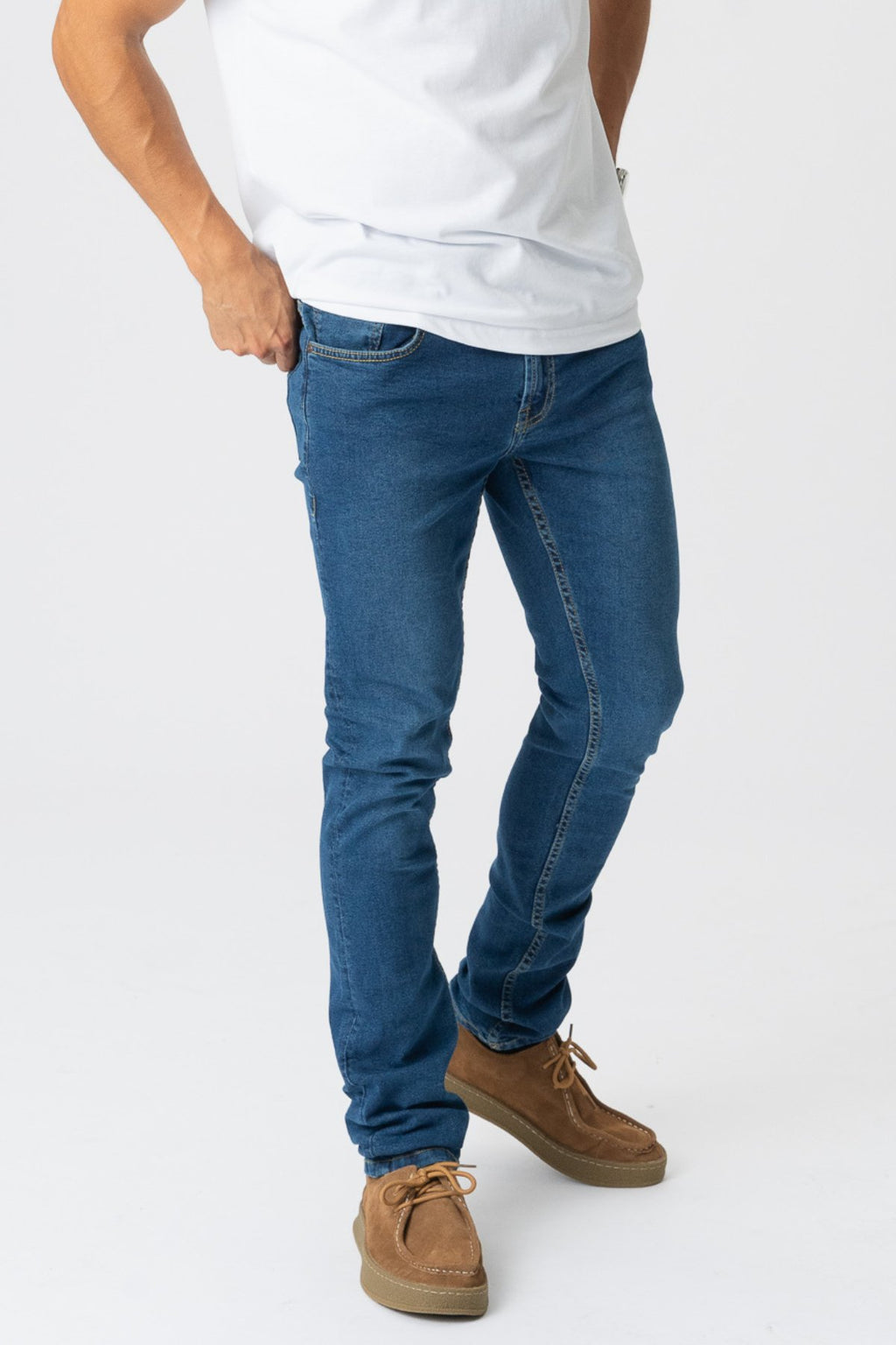 The Original Performance Jeans (Slim) - Denim bleu moyen