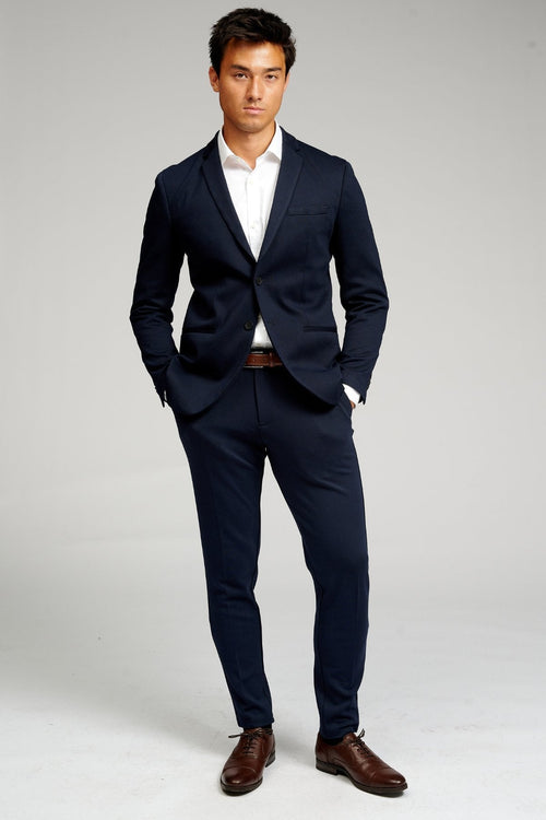 The Original Performance Suit (Navy) + The Original Performance Shirt - Package Deal - TeeShoppen Group™ - Suit - TeeShoppen