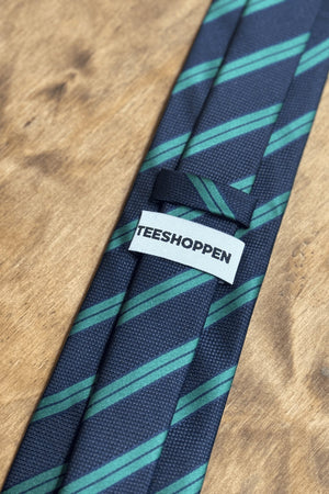 Tie - Navy/Green