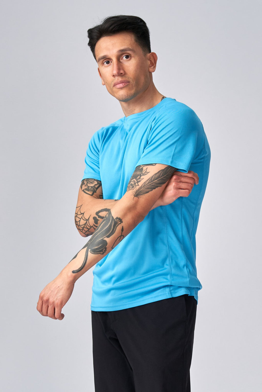 T-shirt d'entraînement - bleu turquoise