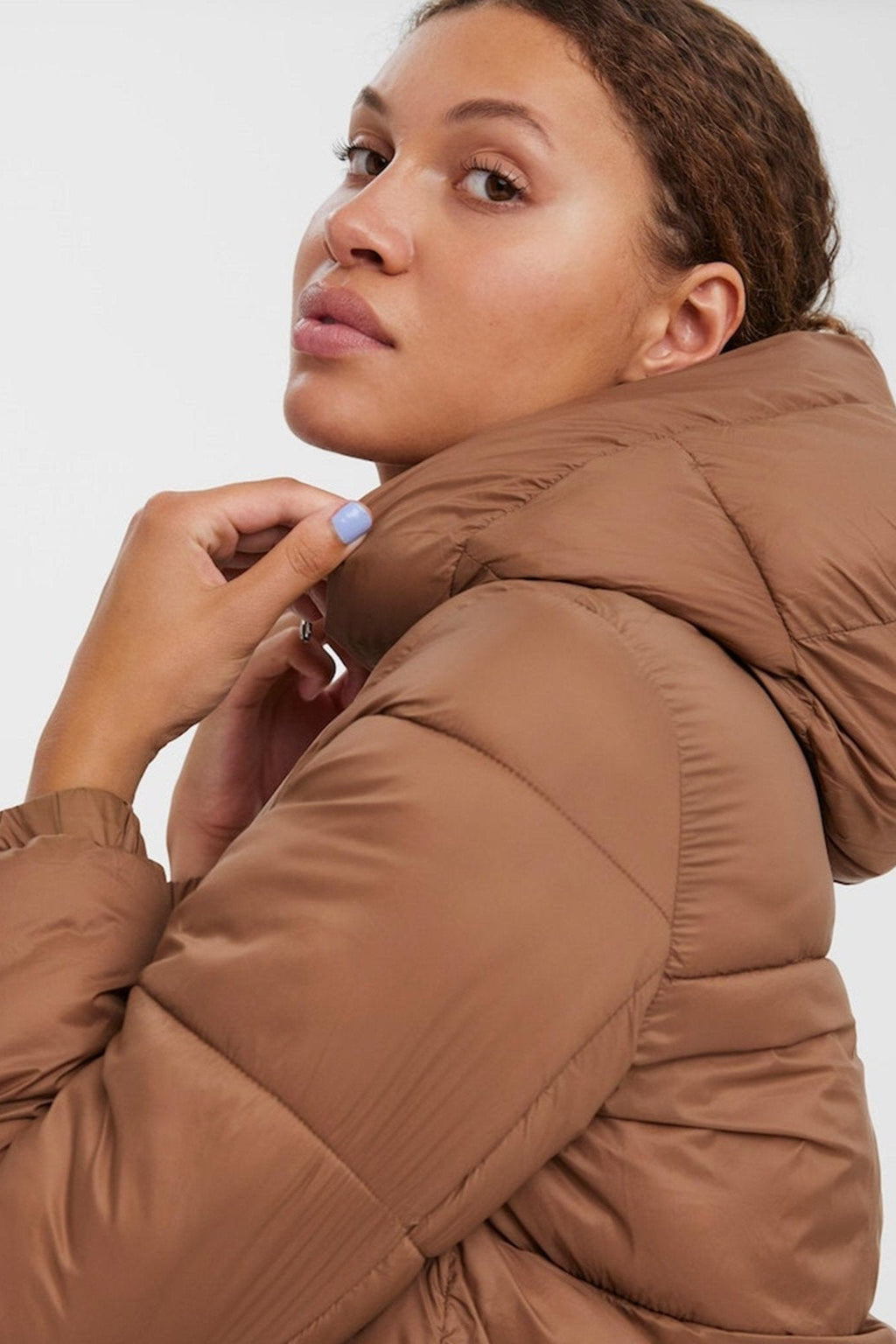 Uppsala kort jakke - aztec