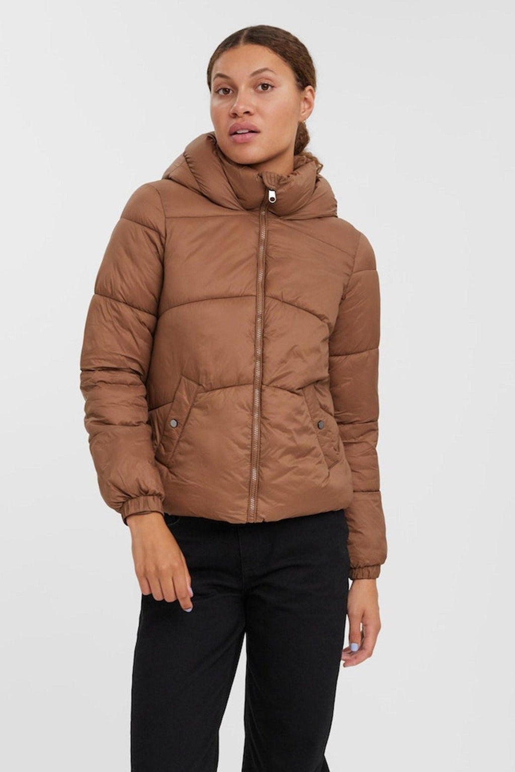 Uppsala kort jakke - aztec